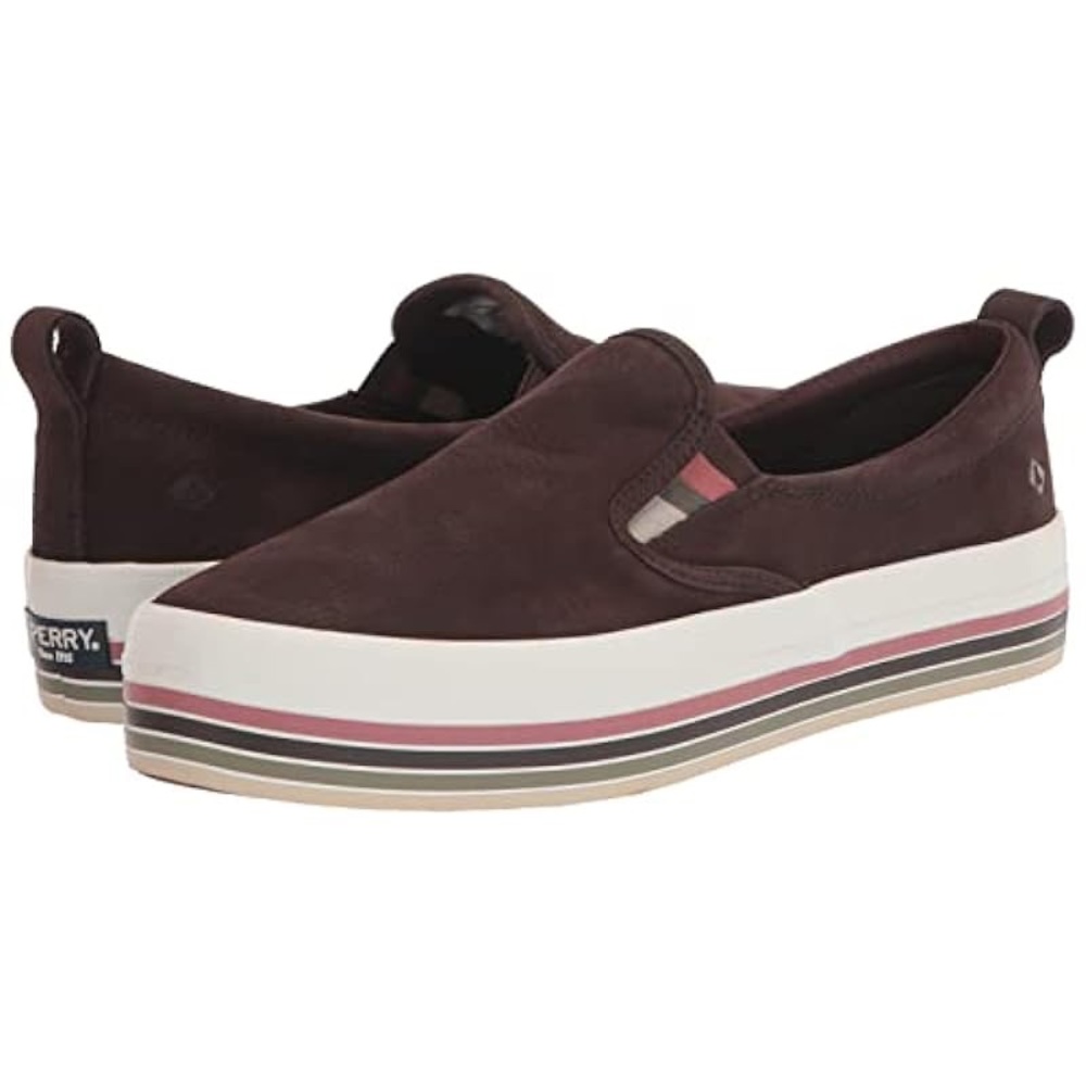 Sperry Women’s Slip-On Platform Sneaker - Brown